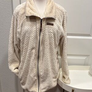 EUC Cream Teddy Jacket for Women
